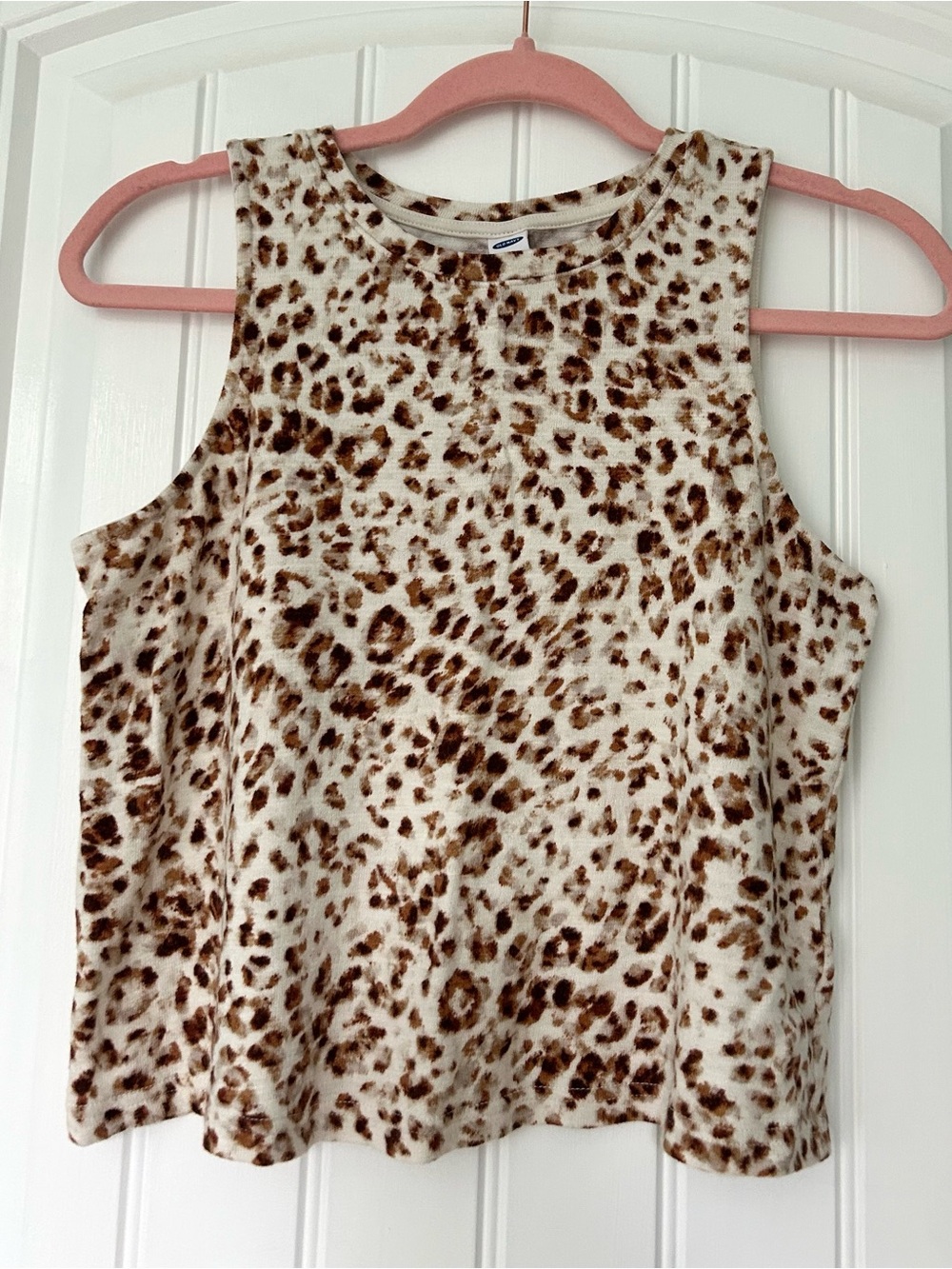 Animal print tank